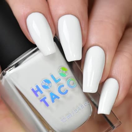 Holotaco Not Milky White nail polish - Fashion Police Nigeria
