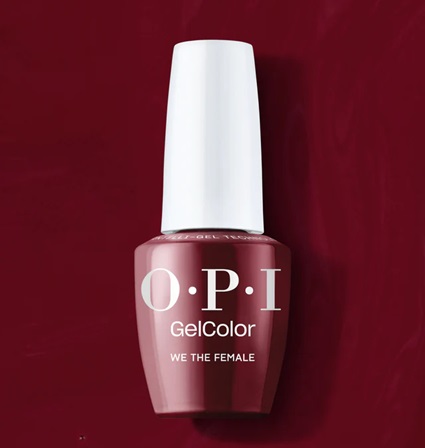 OPI Burgundy we the female nail polish - Fashion Police Nigeria