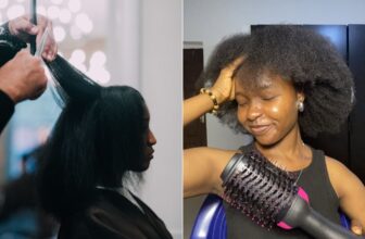 Photo of African American black women at a hair salon using the best hair styling tools - Fashion Police Nigeria
