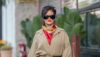 Photo of Rihanna wearing a trench coat street style look - Fashion Police Nigeria