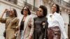 A group of black women walking - Fashion Police Nigeria