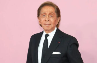 Photo of Valentino Garavani in a Black Suit - Fashion Police Nigeria