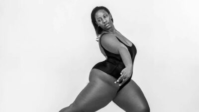 Photo of black woman in a black swimsuit - Fashion Police Nigeria