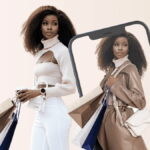 photo of a black lady with multiple shopping bags - Fashion Police Nigeria