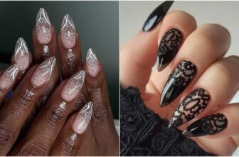 Lace nails trend - Fashion Police Nigeria