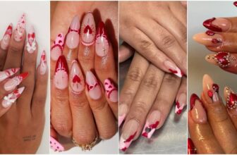 35 Sweet and Romantic Valentine Nail Ideas - Fashion Police Nigeria