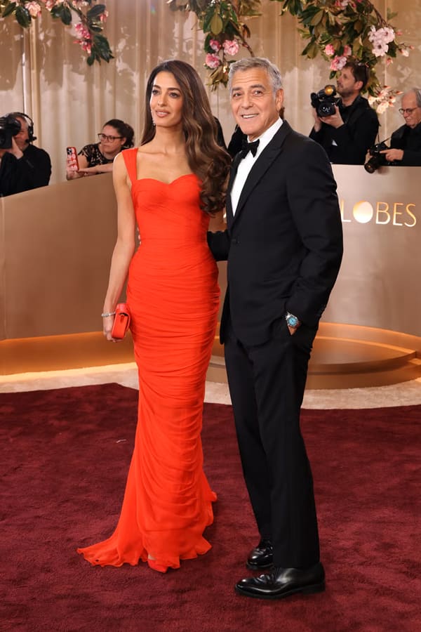 George and Amal Clooney at the 2026 Golden Globes - Fashion Police Nigeria