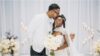 Photo of African American groom and bride kissing after the wedding - Fashion Police Nigeria