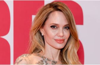Angelina Jolie Looks Like a Dream in a Sheer, Floral Embellished Gown