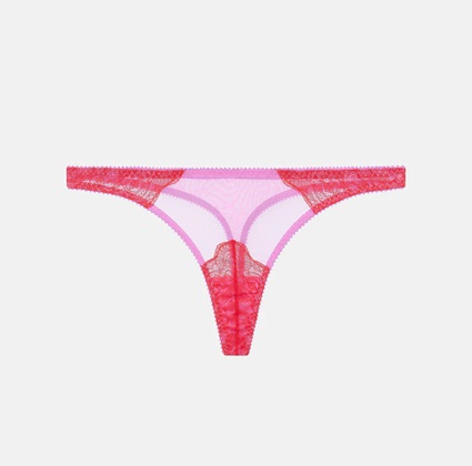 Dora Larsen Marlene_Lace_and_Tulle_Thong - Fashion Police Nigeria