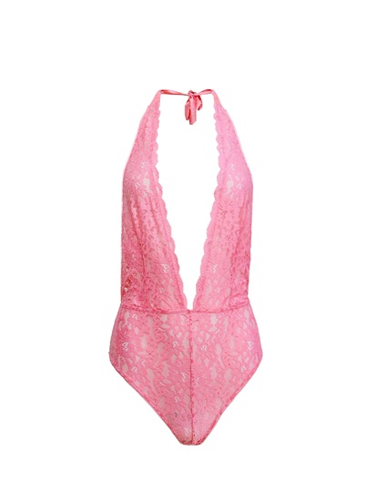 Fleur de mal Charlotte Halter Teddy - Fashion Police Nigeria