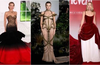 Maggot Robbie outfits for Wuthering Heights Press Tour - Fashion Police Nigeria