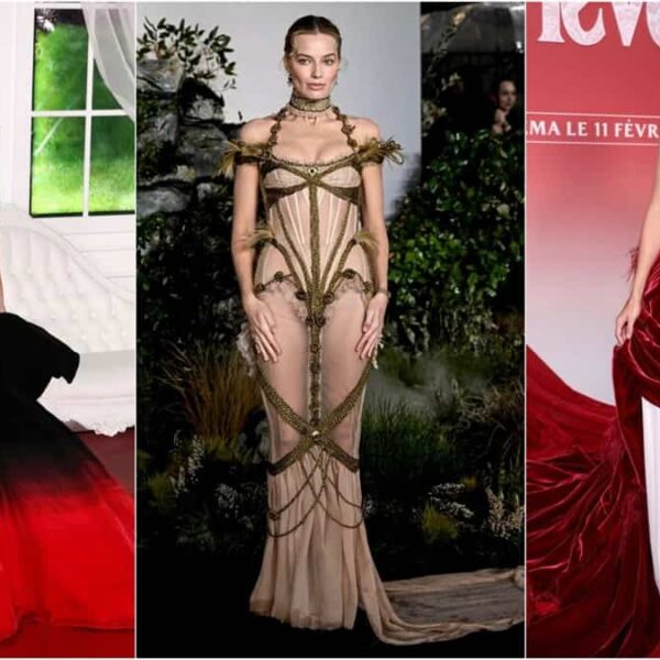 Maggot Robbie outfits for Wuthering Heights Press Tour - Fashion Police Nigeria