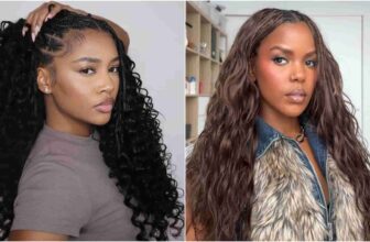 A collage of miracle and boho braids - Fashion Police Nigeria