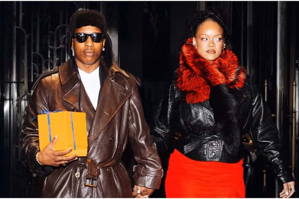 Rihanna and Asap Rocky Dressed Like the Perfect Valentine's Day Theme for a Date Night