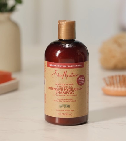 SheaMoisture Manuka Honey & Mafura Oil Intensive Hydration Shampoo - Fashion Police Nigeria