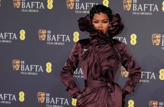 Teyana Taylor Turns Plum Burberry Trench Coat into Red-Carpet Royalty at BAFTAs 2026