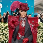 Teyana Taylor in Ruth E. Carter at the met gala 2025