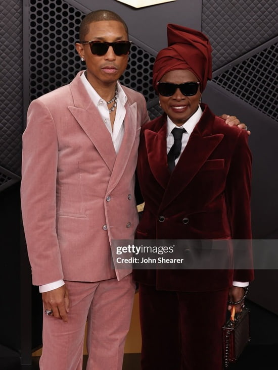 angelique kidjo and pharrell williams at the grammys 2026