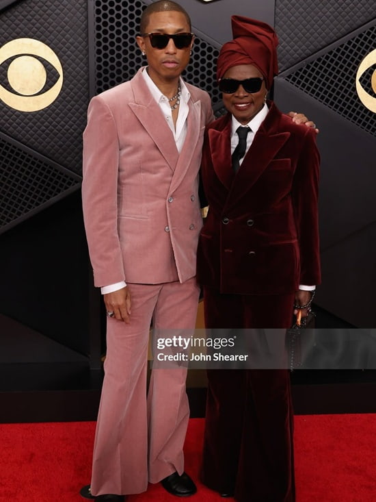 angelique kidjo and pharrell williams at the grammys 2026