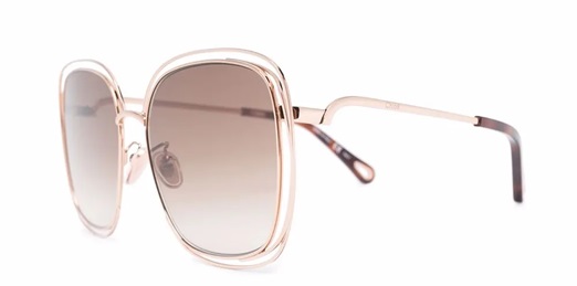 chloe eyewear oversize frame sunglasses - Fashion Police Nigeria