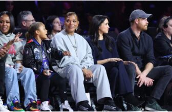 Megan Markle and Prince Harry Wore Matching Looks for a Courtside Date Night