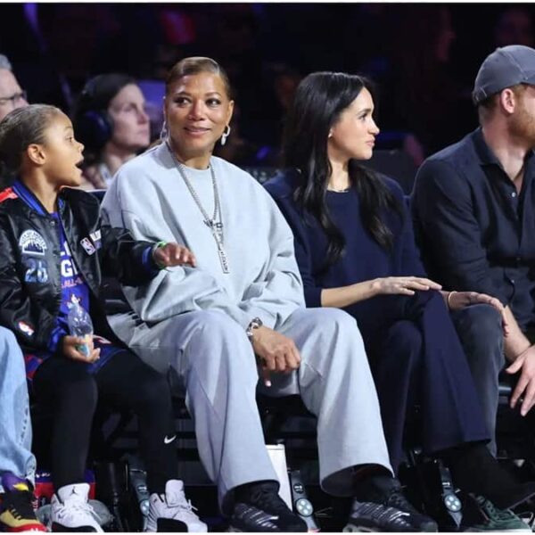 Megan Markle and Prince Harry Wore Matching Looks for a Courtside Date Night