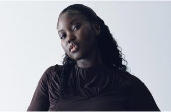 Photo of Adut Akech caressing her baby bump for her second child - Fashion Police Nigeria