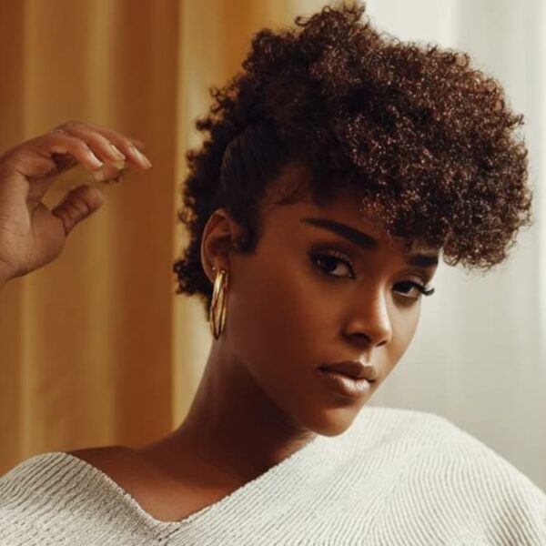 photo of a woman with curly hair - Fashion Police Nigeria