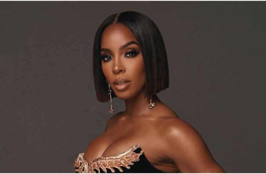 photo of kelly rowland on blunt cut