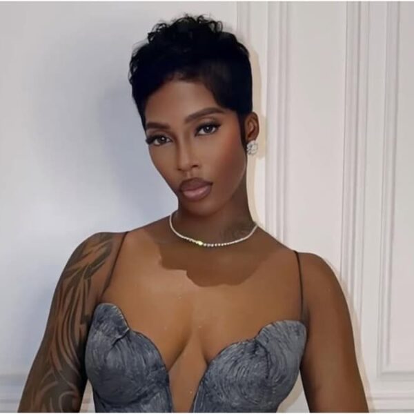 Tiwa Savage poses for the camera during her 46th birthday celebration - Fashion Police Nigeria