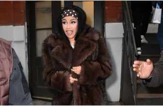 Cardi B Showcases Her Style Prowess in Shaggy Fur and Polka Dots