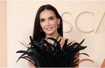 Demi Moore's Oscars 2026 Gown is Covered Entirely with Feathers