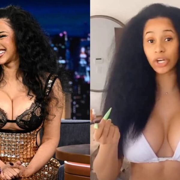 Cardi on the Fallon Tonight show - Fashion Police Nigeria