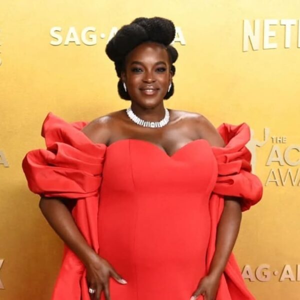 Photo of Wunmi Mosaku at the 2026 Actor Awards red carpet - Fashion Police Nigeria