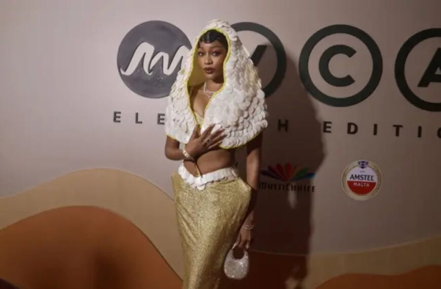 Beauty Takura in her 2025 AMVCA outfit - Fashion Police Nigeria