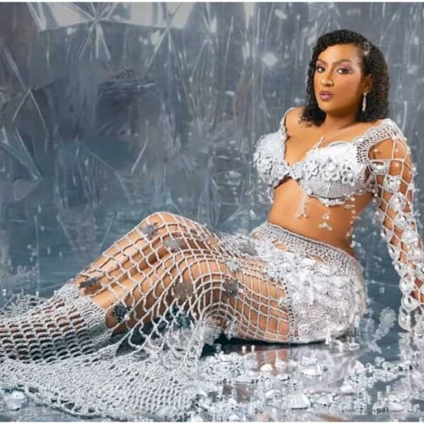 Juliet Ibrahim Counts Down to 40 in Dazzling Diamonds & Pearls
