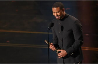 Michael B. Jordan Won His First Oscar With an Inspiring Acceptance Speech