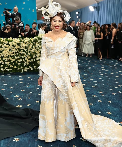Honouring the Women Who are Impacting the African Fashion Industry Precious Moloi Motsepe red carpet fashion - Fashion Police Nigeria