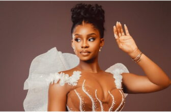 Priscilla Ojo Stuns in Glamorous Beaded Mermaid Gown for 25th Birthday Celebration