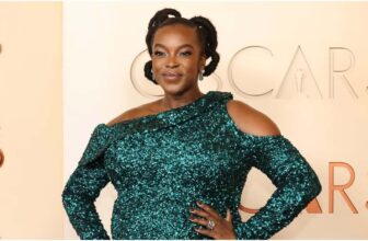 Wunmi Mosaku Debuts at 2026 Oscars in Stunning Emerald Gown