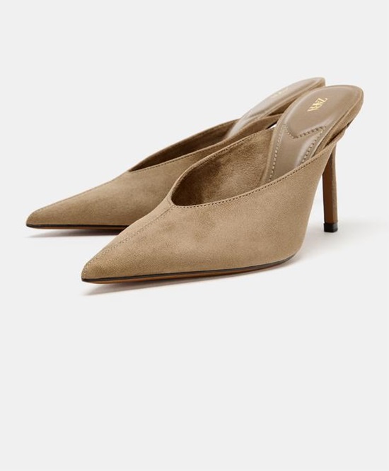 ZARA High heeled mule - Fashion Police Nigeria