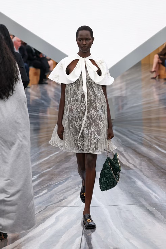 lingerie trend on the runway