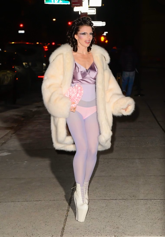 julia fox on lingeria