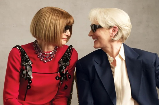 Meryl Streep and Anna Wintour Makes the Perfect Pair on Vogue's Latest Cover