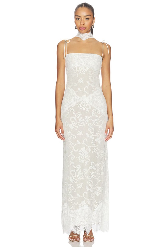 Best Places to Buy Your Gorgeous Wedding Dress Online Revolve Talia Lace Wedding Dress - Fashion Police Nigeria