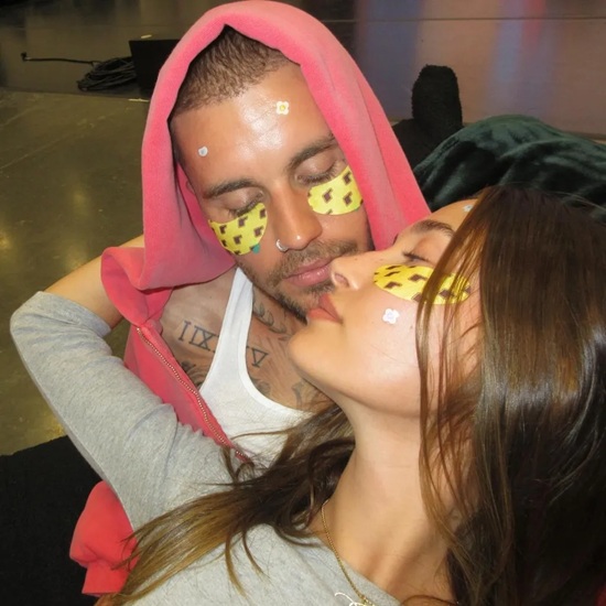 hailey and justin bieber on rhode pimple patches