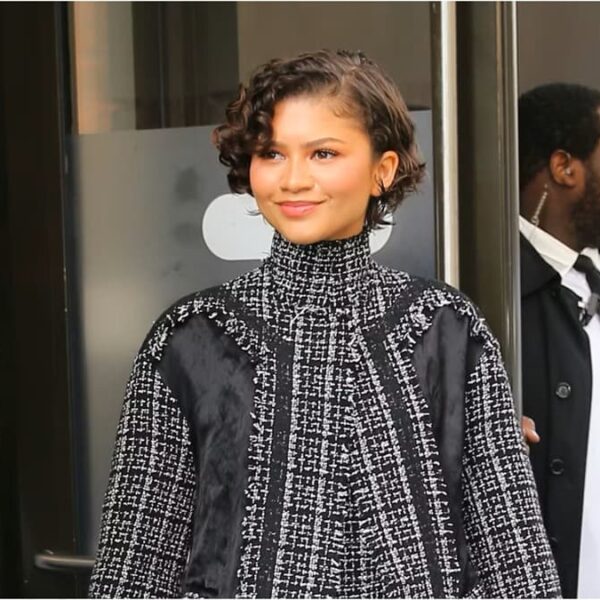 Zendaya's Erdem tweed and statement skirt look are so chic - Fashion Police Nigeria