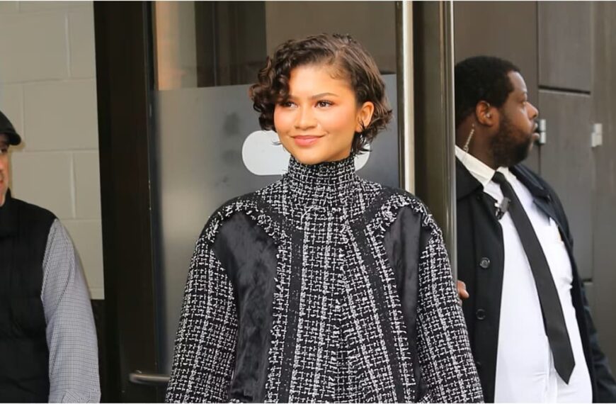 Zendaya's Erdem tweed and statement skirt look are so chic - Fashion Police Nigeria