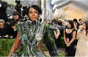 Janelle Monáe Wore Moss and Electrical Cables at the 2026 Met Gala